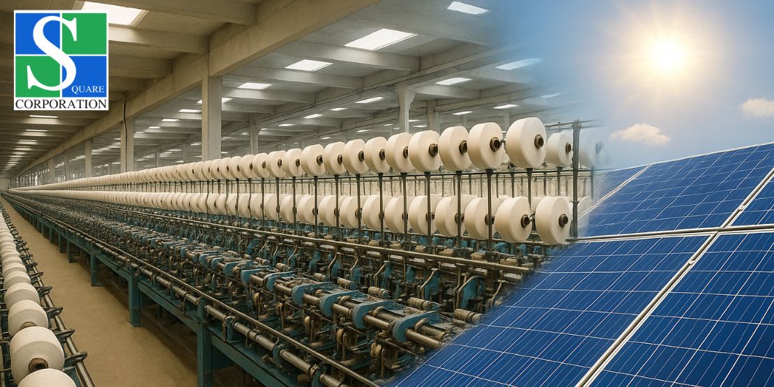 Solar Energy is Powering Textile Mills