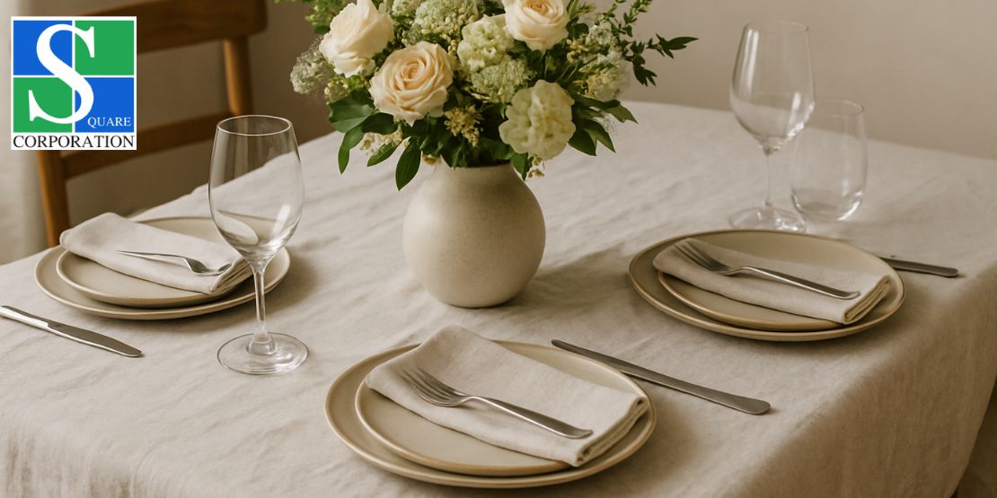 Linen is the Perfect Choice for Tablecloths