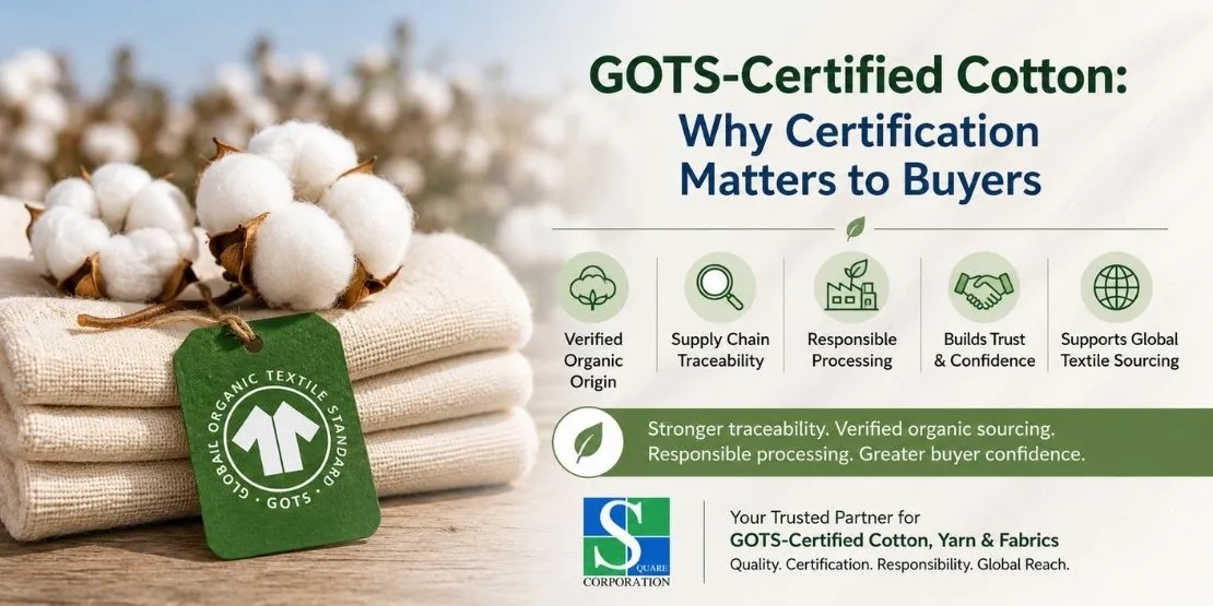 GOTS-Certified Cotton: Why Certification Matters to Buyers