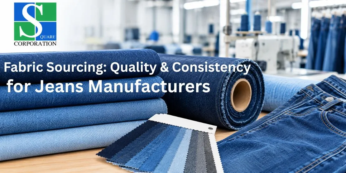 Fabric Sourcing: Quality & Consistency for Jeans Manufacturers