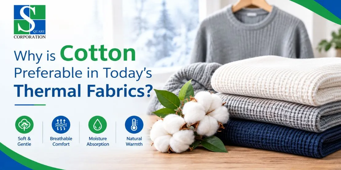 Why is Cotton Preferable in Today’s Thermal Fabrics?